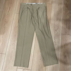 Tommy Bahama Silk-Cotton Blend Men’s Dress Pant Khaki color 36/34